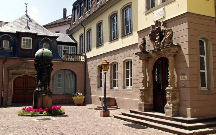 L'entrée du musée Bartholdi